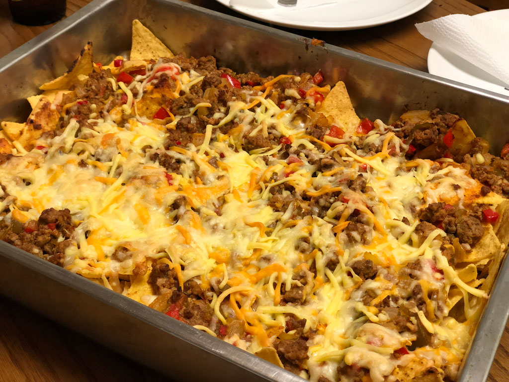 Receta Nachos Con Carne